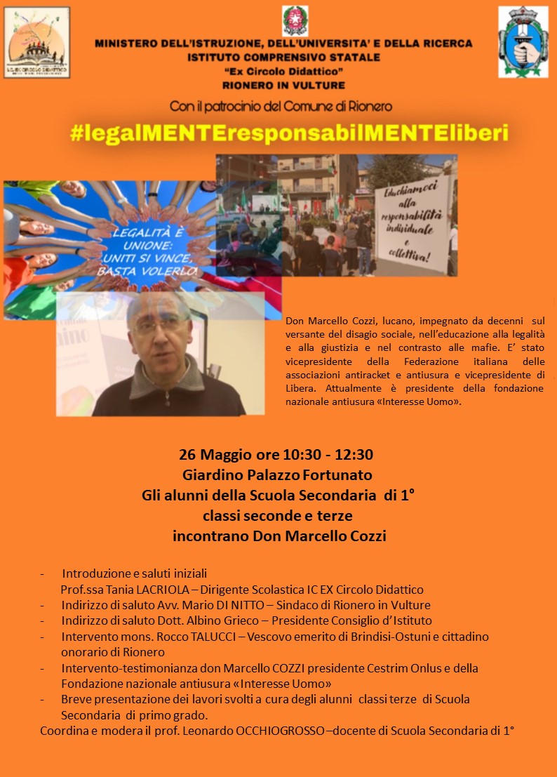 Incontro con Don Marcello Cozzi