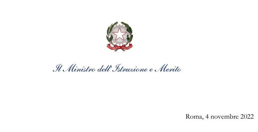 Lettera del Ministro per il 4 novembre